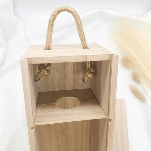 Personalisierte Weinkiste mit Gravur – Edles Geschenk zum Geburtstag für Weinliebhaber