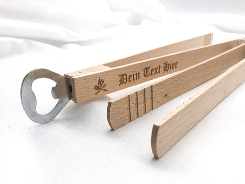 Personalisierte Grillzange mit Gravur – Individuelles Geschenk für Grillmeister 🔥