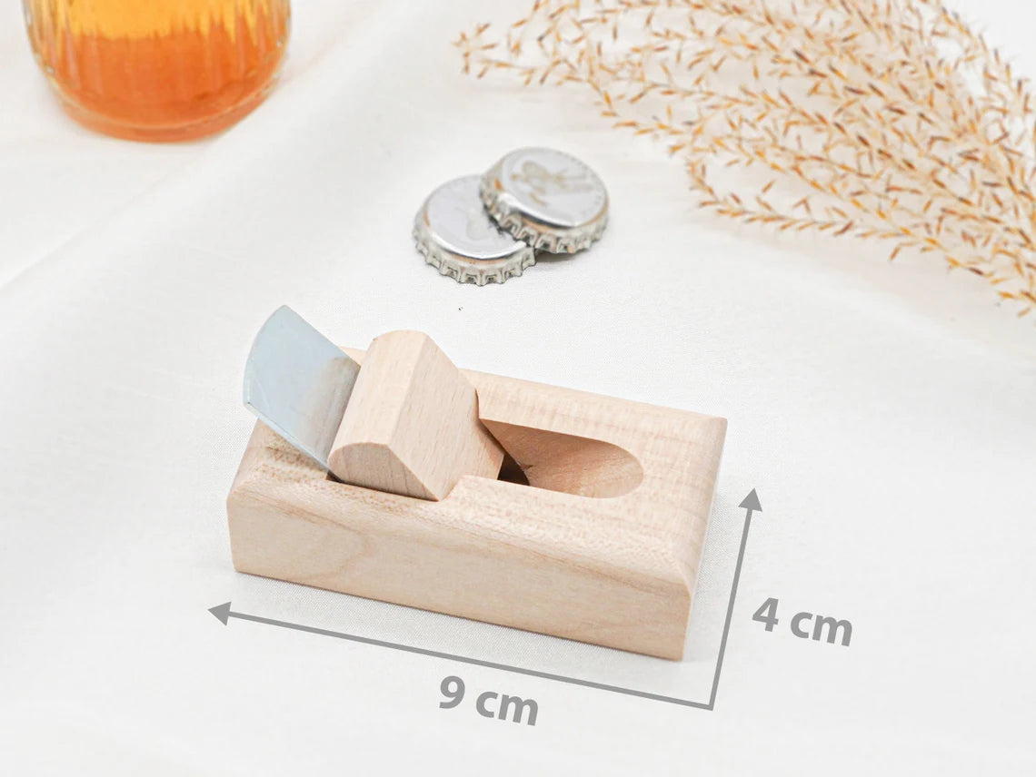 Flaschenöffner mit Gravur "Bester Papa" - Bierhobel - Geschenk Vatertag