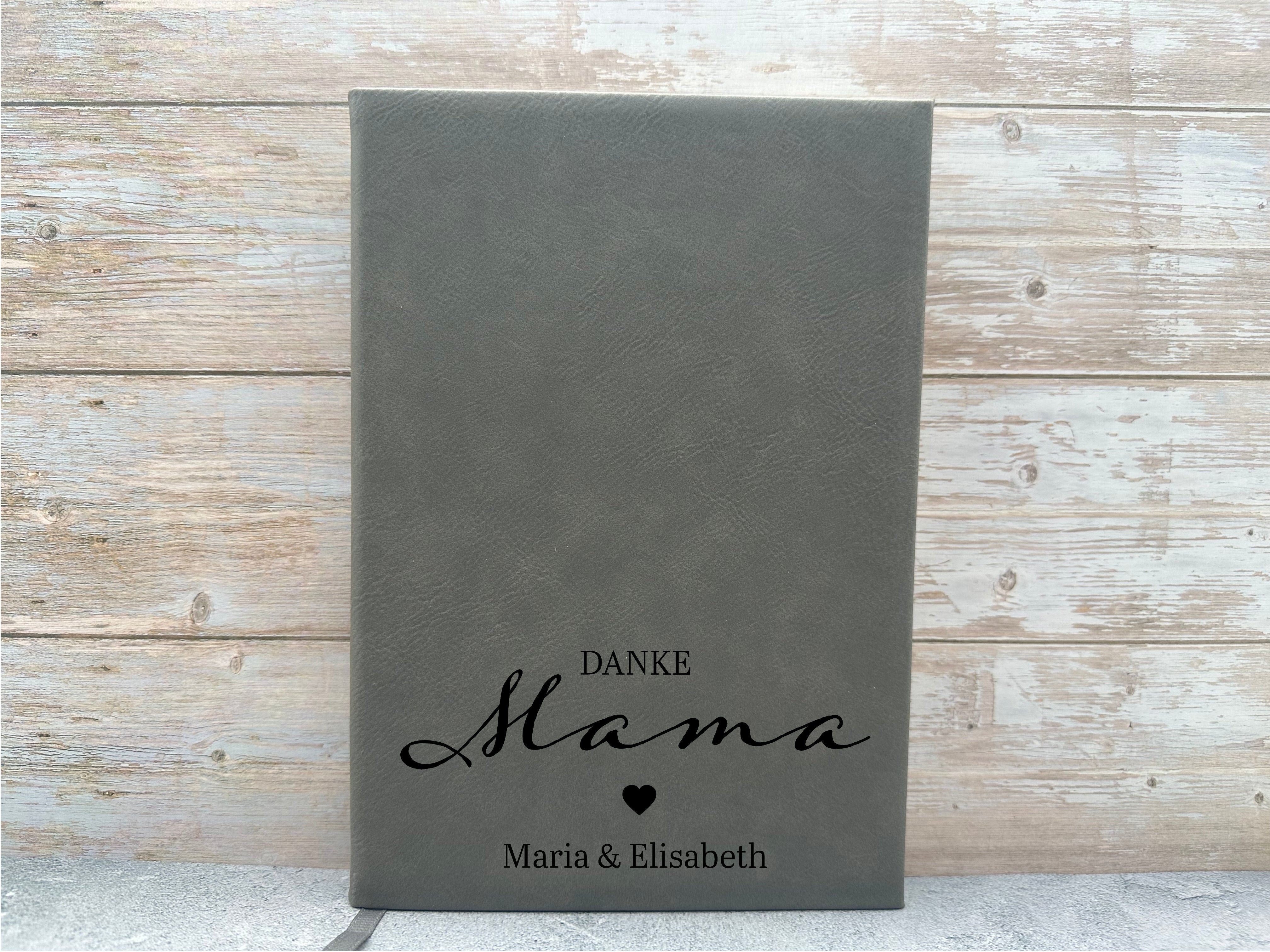 Personalisiertes Notizbuch für Mama "Danke Mama" – Ein liebevolles Geschenk zum Muttertag oder Geburtstag