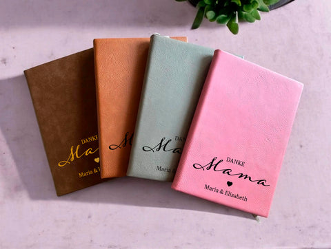 Personalisiertes Notizbuch für Mama "Danke Mama" – Ein liebevolles Geschenk zum Muttertag oder Geburtstag