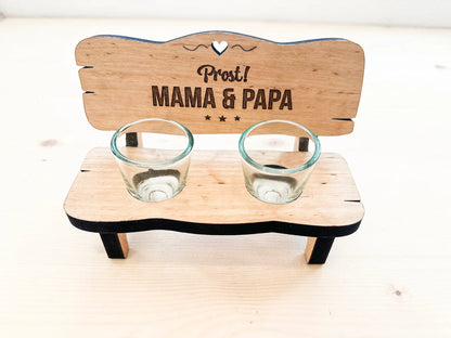 Schnapsbank „Prost Mama &amp; Papa“ – Das ideale Geschenk für Eltern