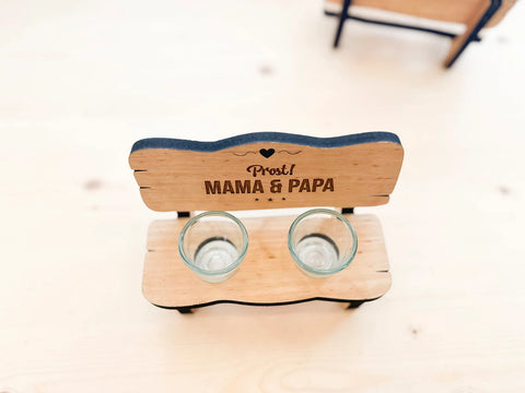 Schnapsbank „Prost Mama &amp; Papa“ – Das ideale Geschenk für Eltern