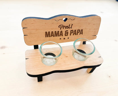 Schnapsbank „Prost Mama &amp; Papa“ – Das ideale Geschenk für Eltern
