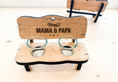 Schnapsbank „Prost Mama &amp; Papa“ – Das ideale Geschenk für Eltern