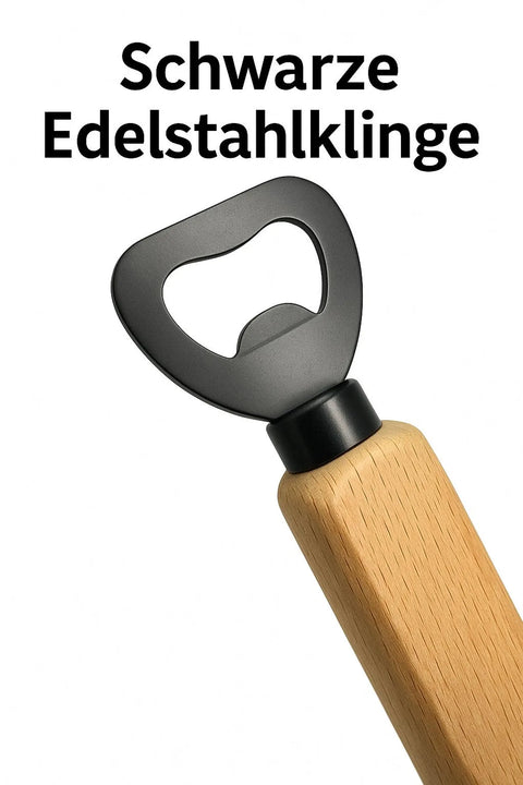 Flaschenöffner „Bester Patenonkel“ aus Holz – Persönliches Geschenk für den Taufpaten