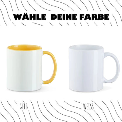 Personalisierte Bagger-Tasse mit Namen – Das perfekte Geschenk für kleine Baustellen-Fans 🚧