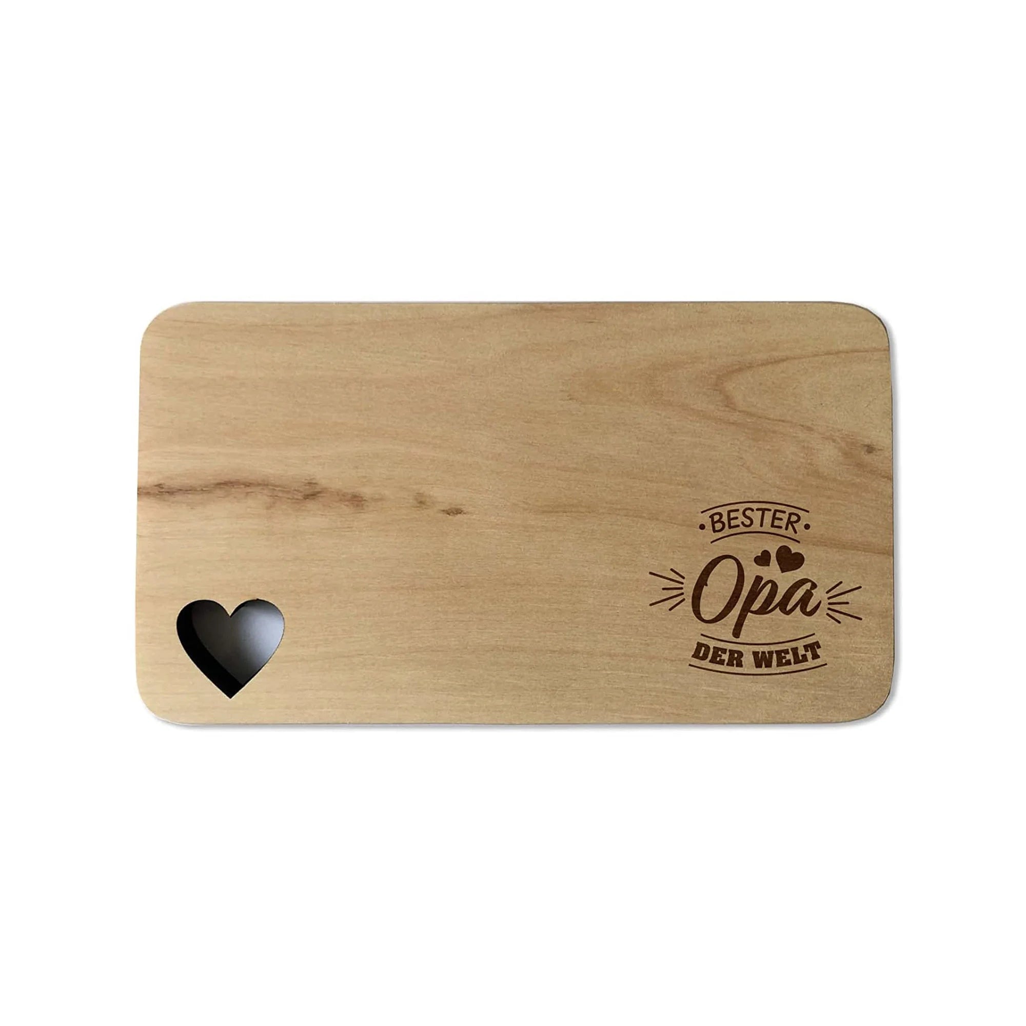 Personalisiertes Holzbrett „Bester Opa der Welt“ – Liebevolles Geschenk zum Geburtstag, Vatertag oder Weihnachten
