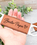 Flaschenöffner mit Gravur Bester Papa - Personalisiertes Geschenk / Geburtstag / Vatertag