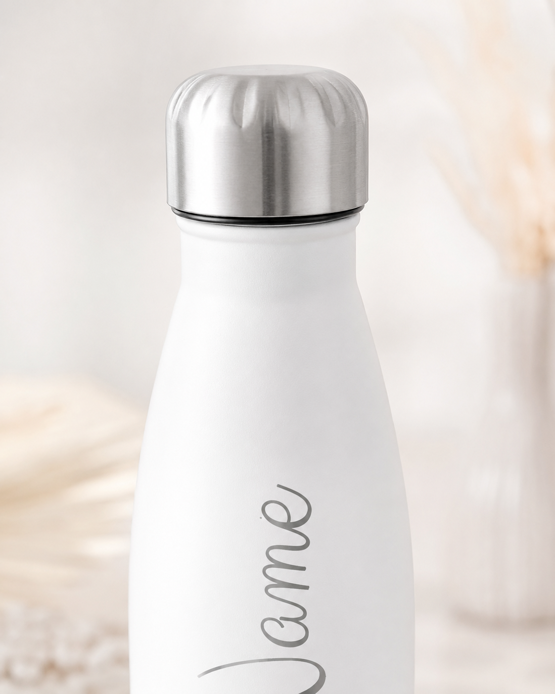 Flasche personalisiert aus Edelstahl