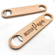 Flaschenöffner mit Gravur "Bester Papa" - Geschenk zum Vatertag
