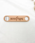 Flaschenöffner mit Gravur "Bester Papa" - Geschenk Vatertag