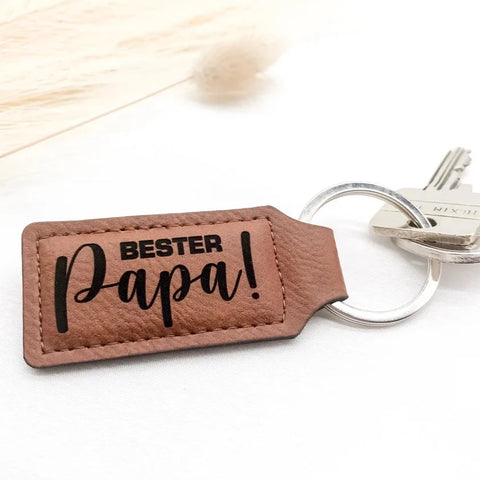 Schlüsselanhänger Bester Papa - Geschenk zum Vatertag
